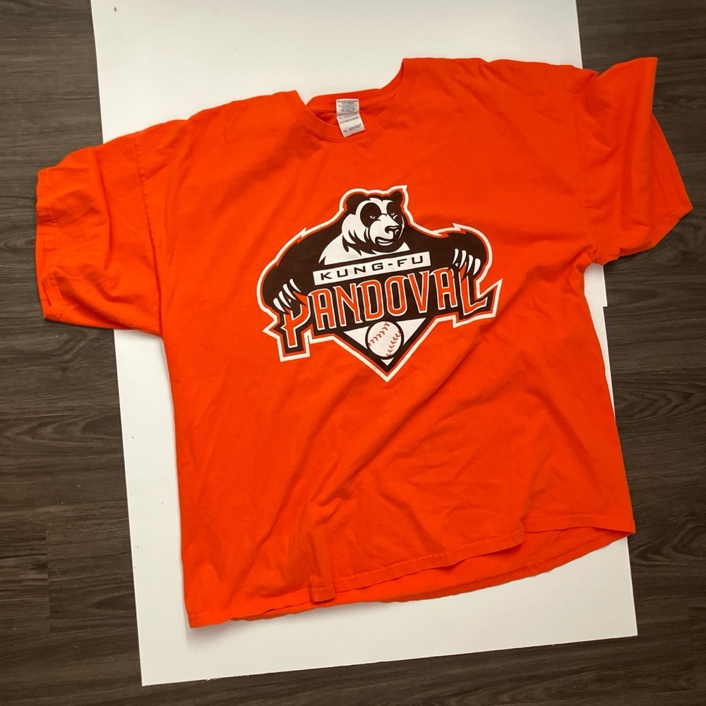 Vintage Orange Kung-Fu Pandoval T-Shirt